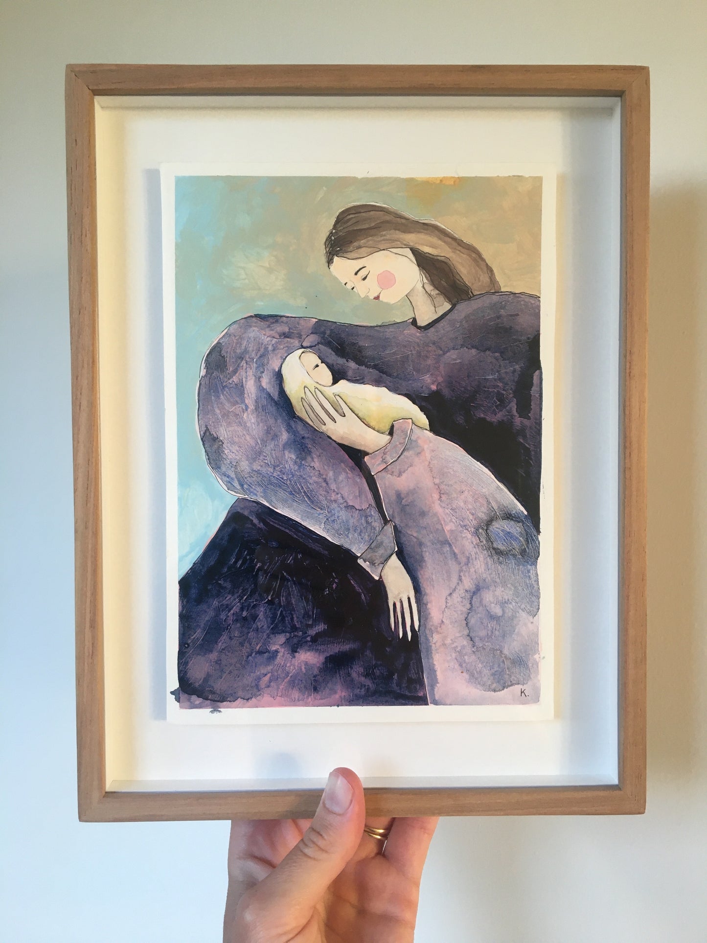 Mother and babe (Original)