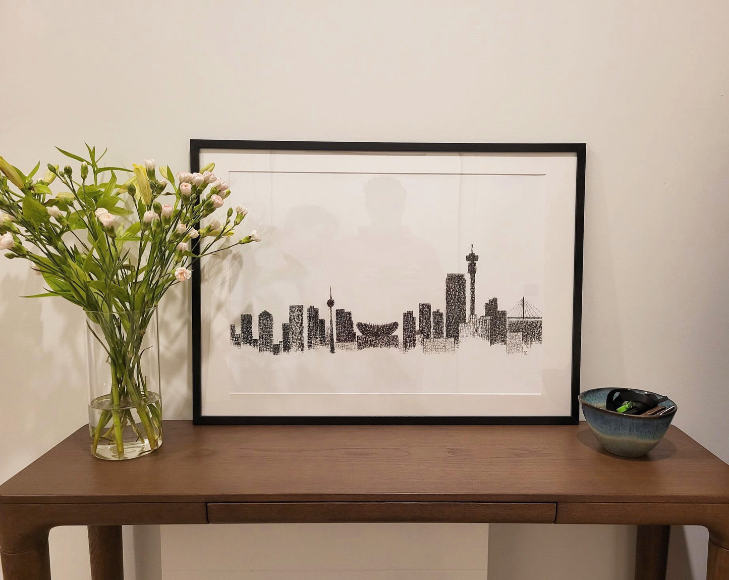 The Johannesburg skyline