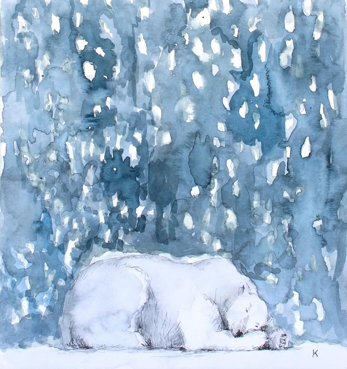 Sleeping in the Snow