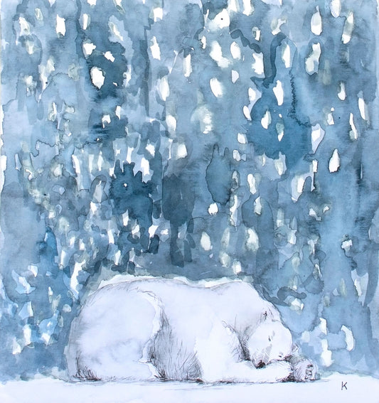 Sleeping in the Snow